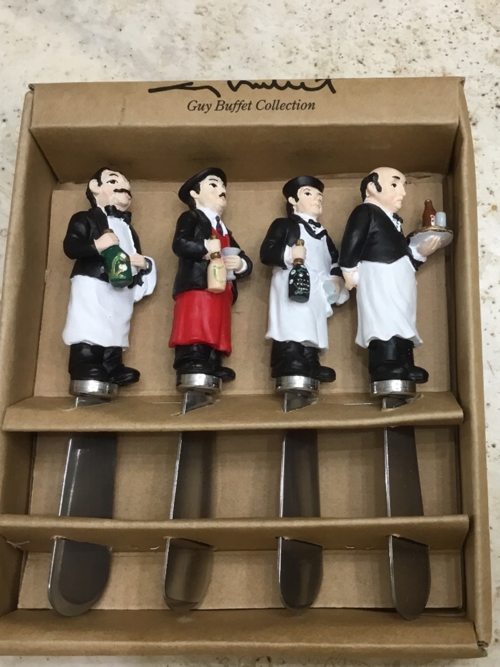 Guy Buffet Collection Sommelier Cheese Spreaders
